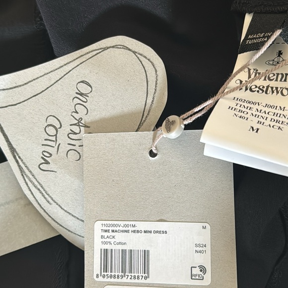 🔥NWT Vivienne Westwood Time Machine Hebo Dress MEDIUM - Picture 9 of 11